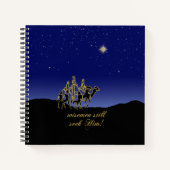 Wisemen noch suchen ihn Weihnachten Notizblock (Vorderseite)