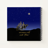 Wisemen noch suchen ihn Weihnachten Notizblock (Rückseite)