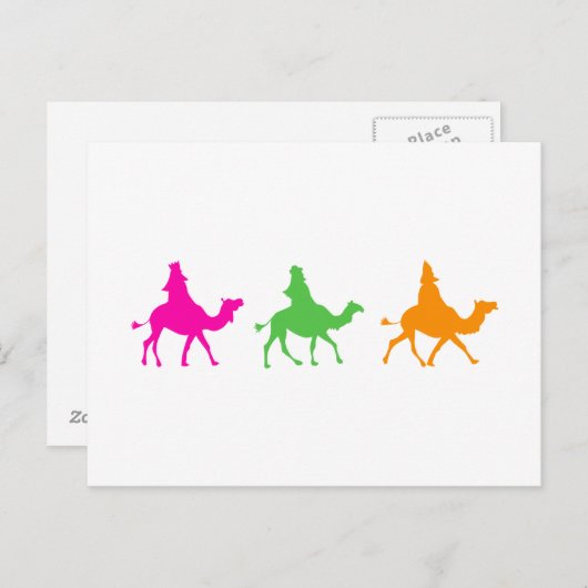 Wisemen Postkarte (Vorne/Hinten)