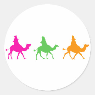 Wisemen Runder Aufkleber