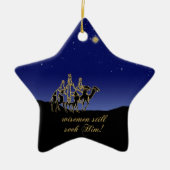 Wisemen Star Ornament (Vorne)