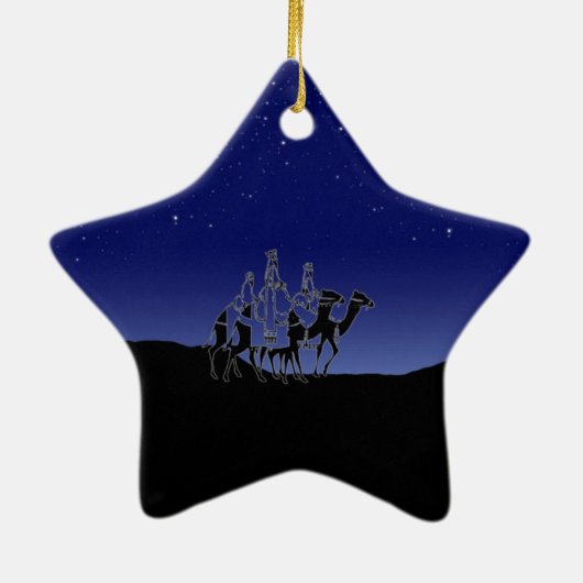 Wisemen Star Ornament (Hinten)