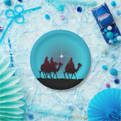 WISEMEN u. STERN durch SHARON SHARPE Pappteller (Party)