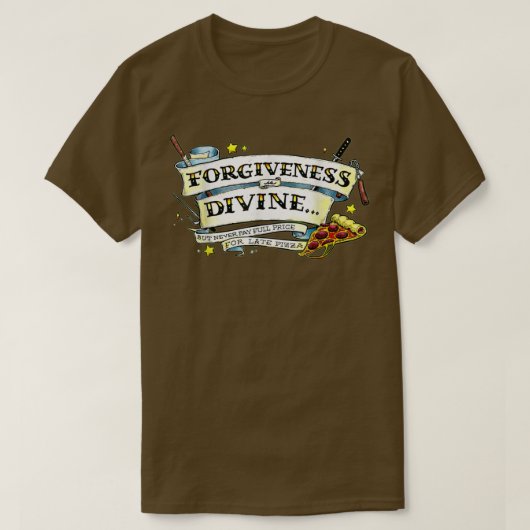 WiseMenSay Forgiveness Is Di T-Shirt (Design vorne)