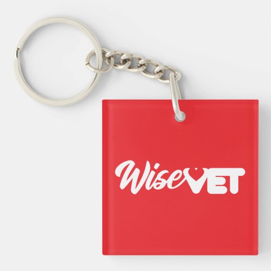 WiseVet - Schlüsselanhänger (Vorderseite)