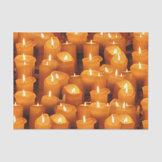Wish Candles Tissue Paper Seidenpapier (Vorderseite)