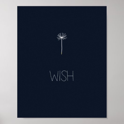 Wish Dandelion Poster (Vorne)