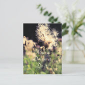 Wish Dream Do Postkarte (Stehend Vorderseite)