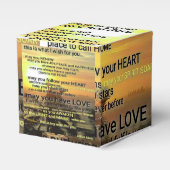 "WISH Favor Box" von Adiela Akoo Geschenkschachtel (Vorderseite)