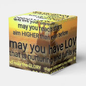 "WISH Favor Box" von Adiela Akoo Geschenkschachtel (Rückseite)