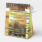 "WISH Favor Box" von Adiela Akoo Geschenkschachtel (Rückseite)