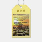 WISH-Geschenktafel von Adiela Akoo Geschenkanhänger (Vorderseite)