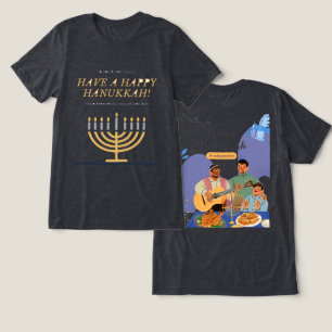 Wish Hanukka T-Shirt Tri-Blend Shirt