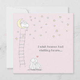 Wish Heaven hatte Besuchszeiten Kinderverlust Beil Karte