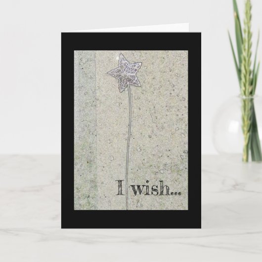 Wish Karte (Vorderseite)