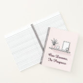 Wish List & Dream Board | Aspirational Floating Notizblock (Innenseite)