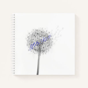 Wish Notebook Blue Notizblock
