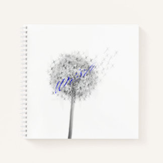 Wish Notebook Blue Notizblock