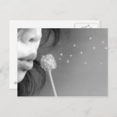 Wish Postkarte (Vorne/Hinten)