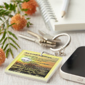 WISH-Schlüsselanhänger von Adiela Akoo Schlüsselanhänger (Vorderseite rechts)