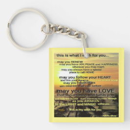 WISH-Schlüsselanhänger von Adiela Akoo Schlüsselanhänger