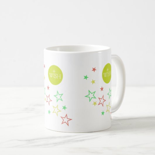 Wish Stars Tasse (VorderseiteRechts)
