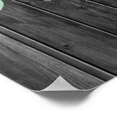 Wish Tree - 200 Leaf Guest Book Alternative Poster (Ecke)