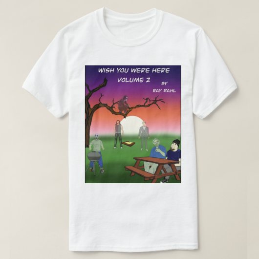 Wish You Were Here 2 Basic T-Shirt (Design vorne)