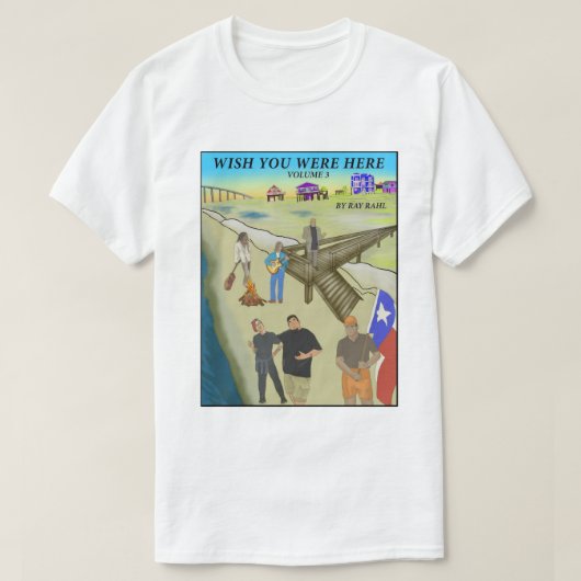 Wish You Were Here 3 Basic T-Shirt (Design vorne)