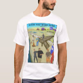 Wish You Were Here 3 Basic T-Shirt (Vorderseite)