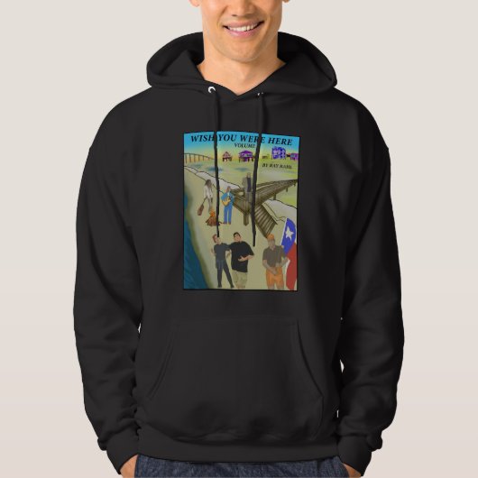 Wish You Were Here 3 Pullover Kapuzenpullover (Vorderseite)