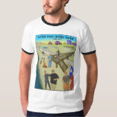 Wish You Were Here 3 Ringer T-Shirt (Vorderseite)