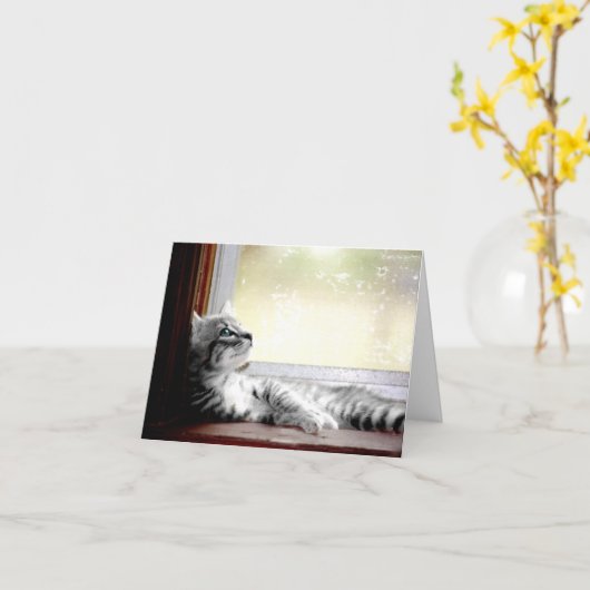 Wish you were here karte (Gelbe Blume)