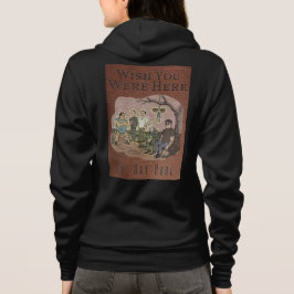 Wish You Were Here Reißverschluss Hoodie