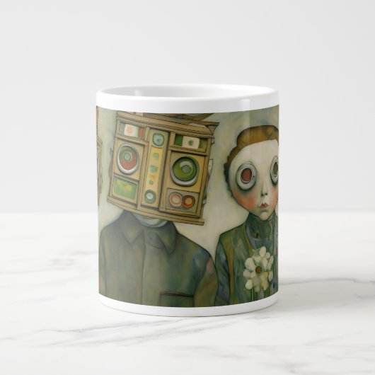 Wish you were here Specialty Mug Jumbo-Tasse (Vorderseite)