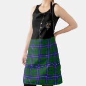 Wishart Clan Abzeichen & Tartan Kilt Schürze (InSitu)