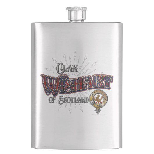 Wishart Clan Flachmann (Vorderseite)