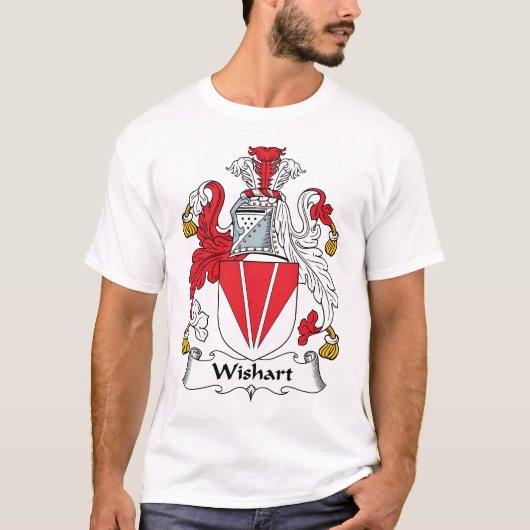 Wishart Familienwappen T-Shirt (Vorderseite)