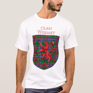 Wishart Jagd Tartan Scottish Kariert T-Shirt