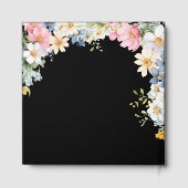 Wishes for Baby! Wildflower, Baby Shower Gästebuch (Rückseite)