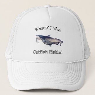 Wishin I war Wels Fishin Truckerkappe