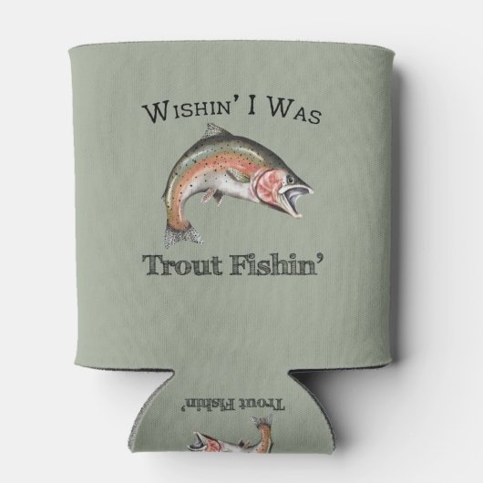 Wishin zum Foreut Fishin Dosenkühler (Rückseite)