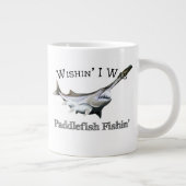 Wishin zum Paddlefish Fishin Jumbo-Tasse (Rechts)