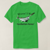 Wishin zum Paddlefish Fishin T-Shirt (Design vorne)