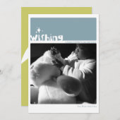 Wishing Card w/ Enentwicklung Feiertagskarte (Vorne/Hinten)