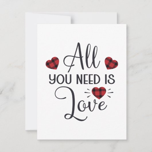 Wishing Happy Valentines Day (Vorderseite)