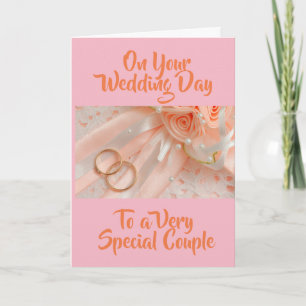 *WISHING LIEBE AUF **SPEZIELLE NEWLYWED'S** KARTE