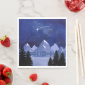 Wishing Star Night Sky Serviette (Beispiel)