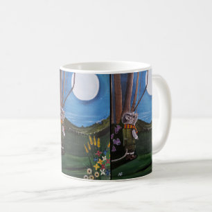 Wishing Upon The Moon Gemälde von Alfred Fox Kaffeetasse