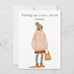 Wishing you a cozy Advent season Dankeskarte